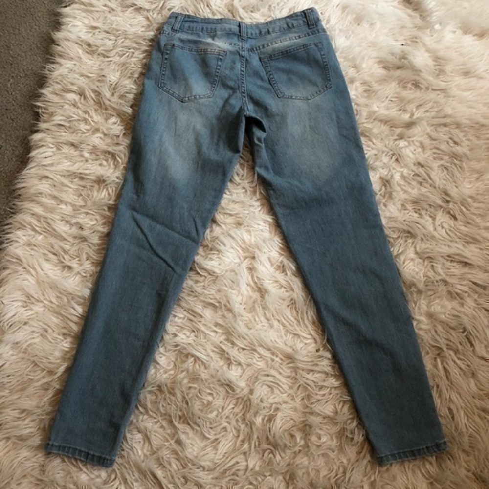 Roebuck 1893 medium wash blue jeans sz 4